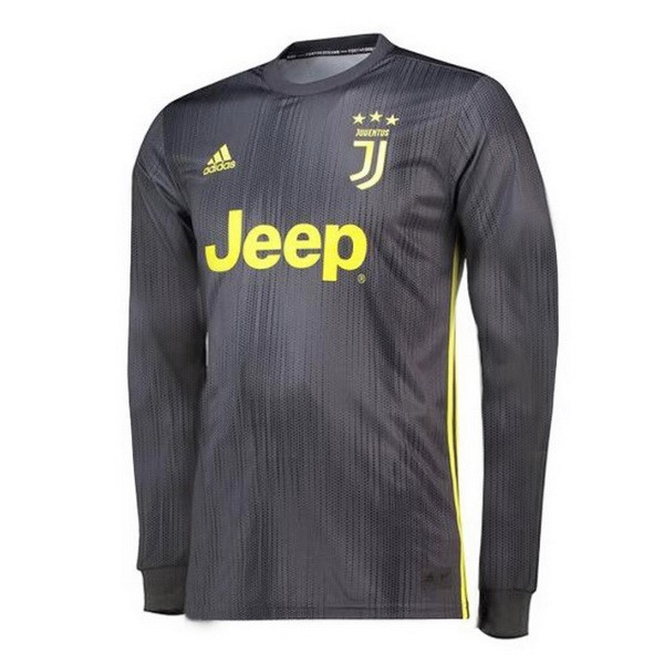 Camiseta Juventus Tercera ML 2018-2019 Gris